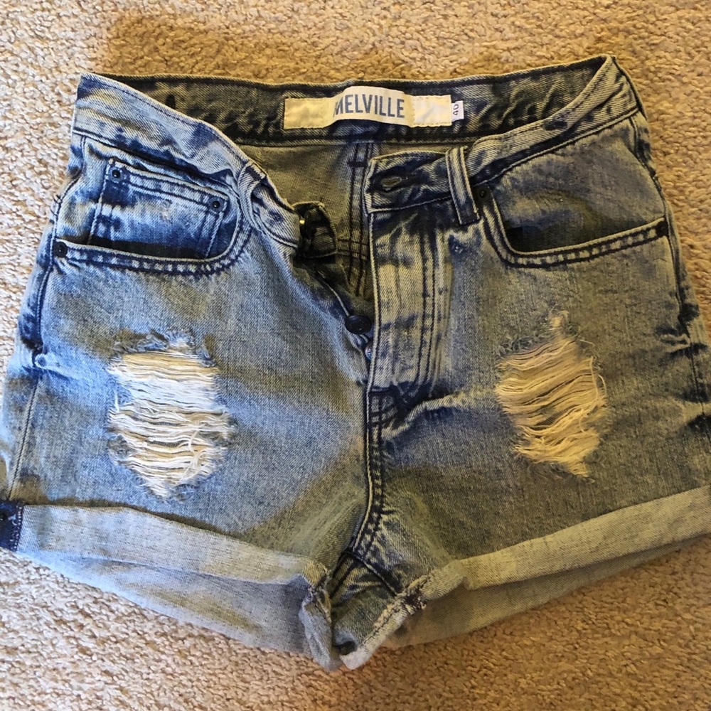 Jean shorts
